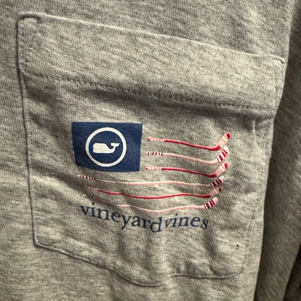 Vineyard Vines Ice Hockey Flag T-Shirt - Picture 4 of 6